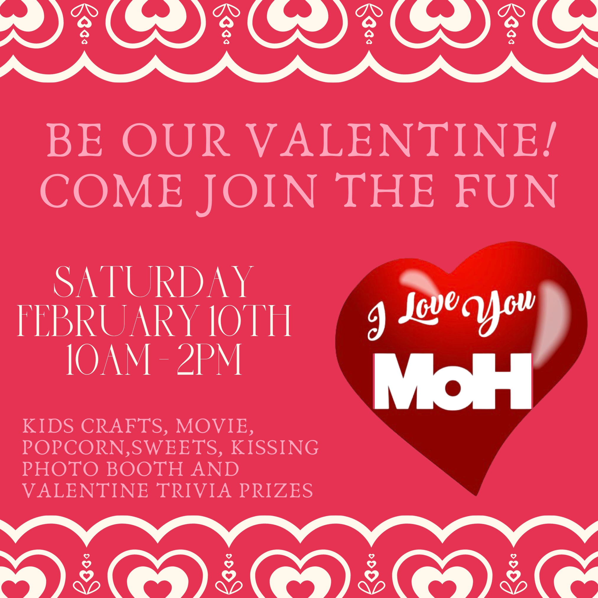 I Love you MoH Valentine’s Party