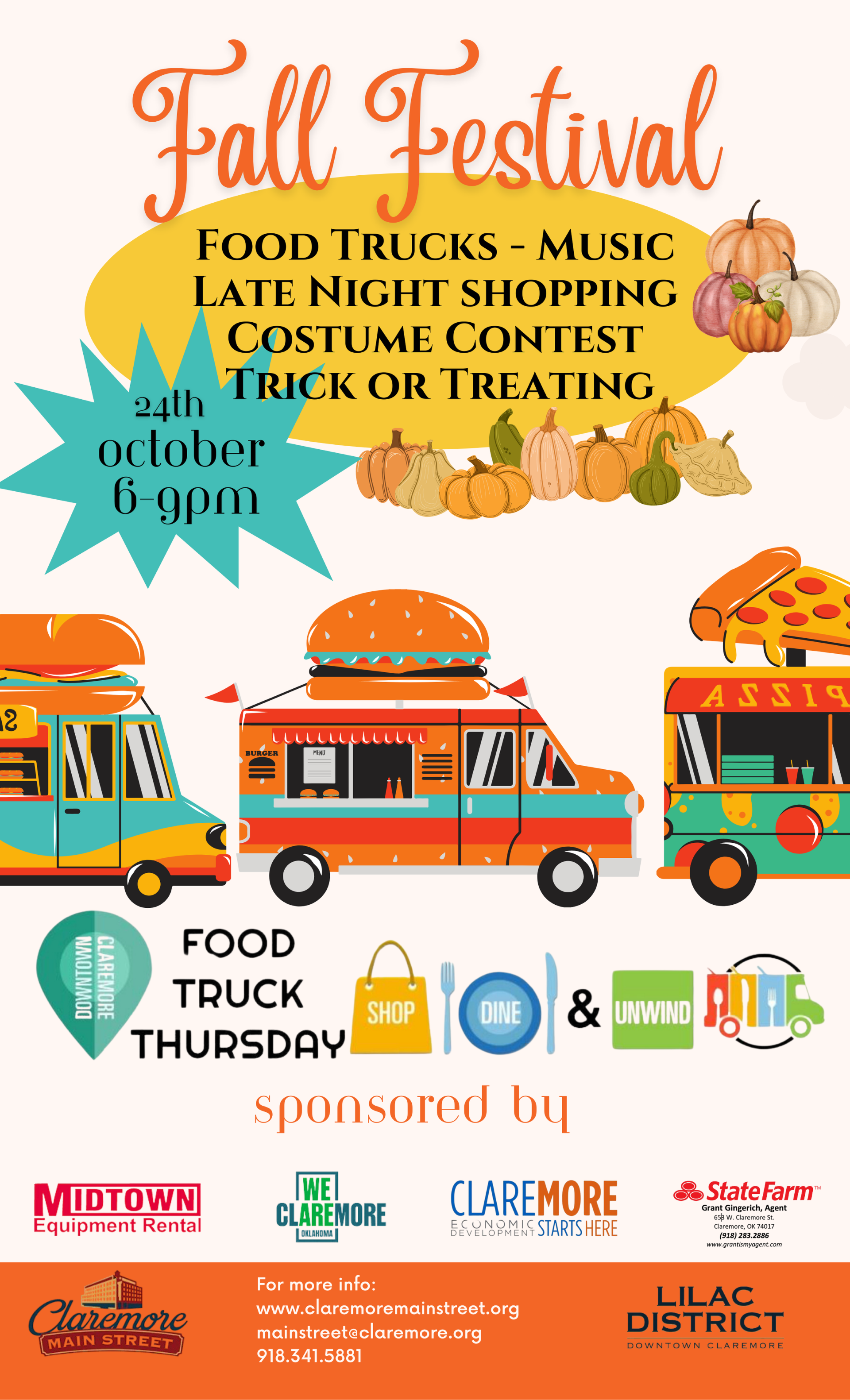 Food Truck Thursday – Fall Festival