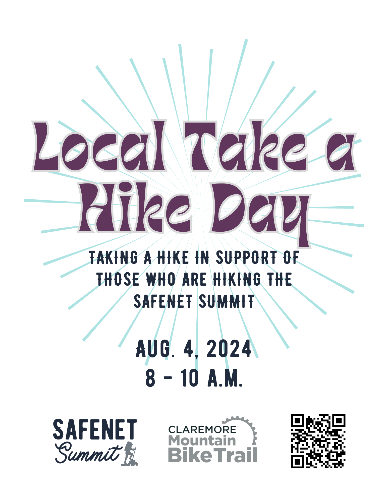 Safenet Summet Take a Hike Day