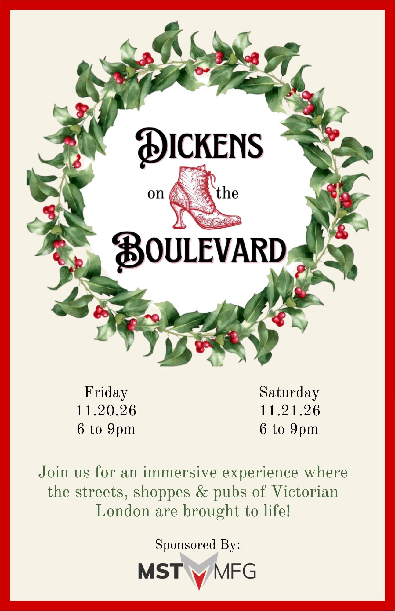 DICKENS ON THE BOULEVARD
