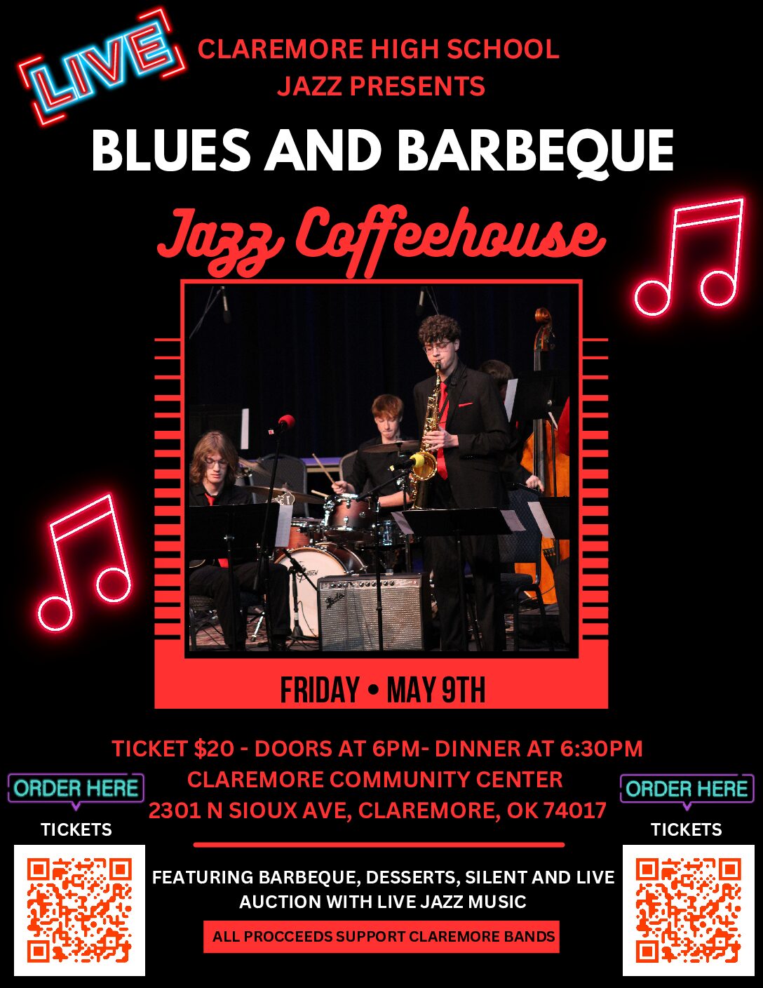 Blues and Barbeque Jazz Coffeehouse