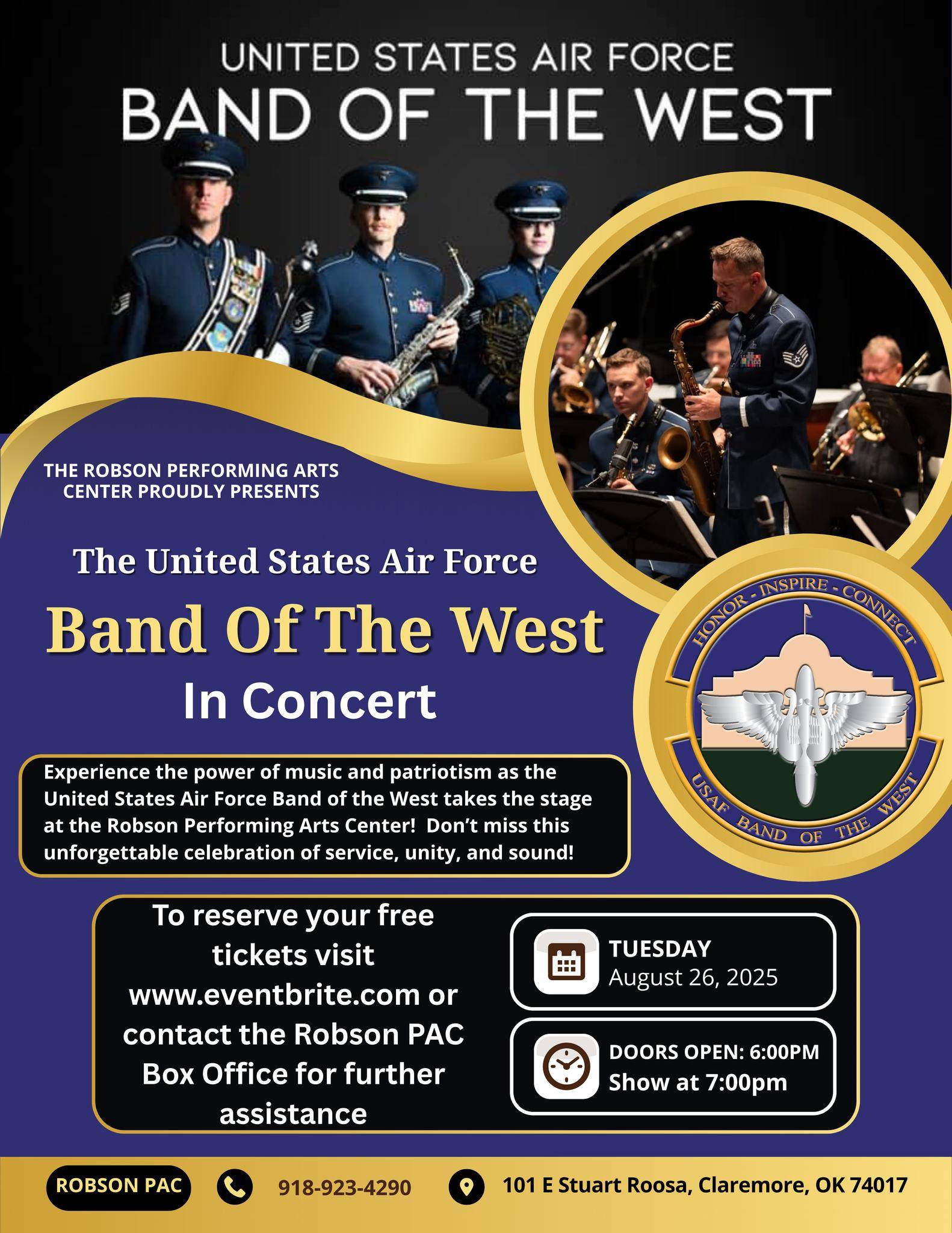 United States Air Force Band of the West!