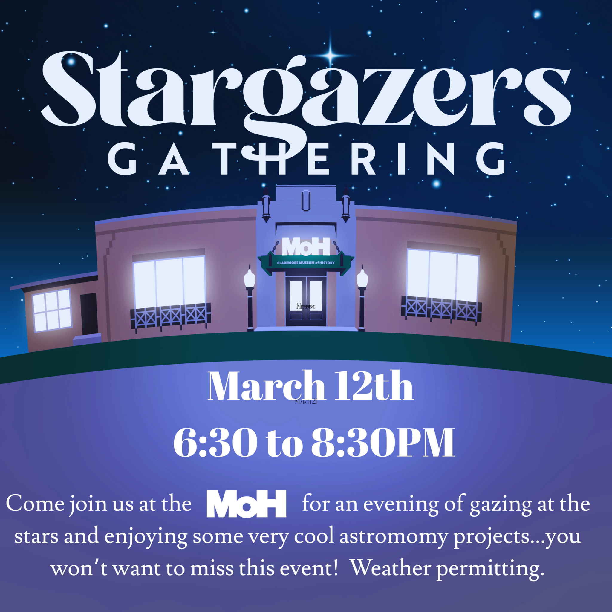 Stargazers Gathering-A Night at the Museum