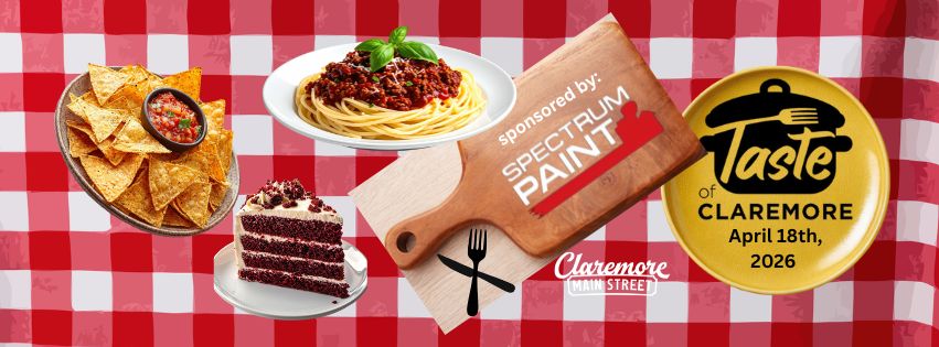 Taste of Claremore – Local Food, Wine, Music and More