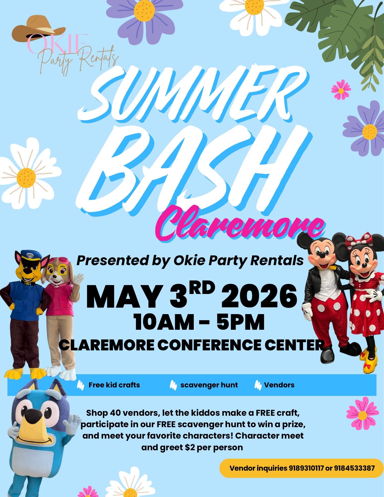 Summer Bash with Okie Party Rentals