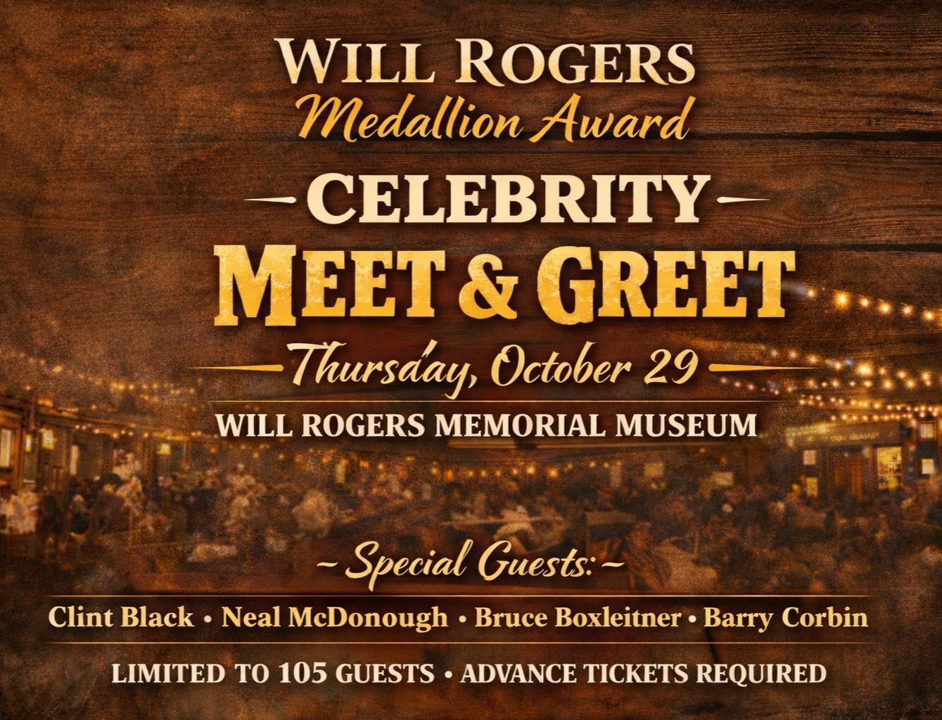 Will Rogers Medallion Awards Meet & Greet