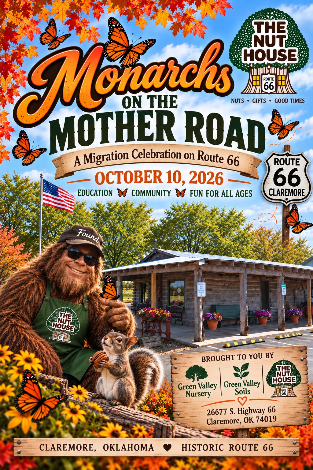 Monarchs on the Mother Road